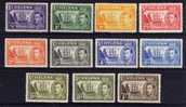 St Helena - 1938/44 - Definitives (Part Set) - MH - St. Helena