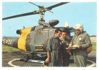 1125 MILITARI ELICOTTERI SOCCORSO AEREO VIAGGIATA NEL 1970 - FORMATO GRANDE - Hubschrauber