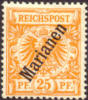 Germany Mariana Islands #15 Mint Hinged 25pf From 1900 - Marianen