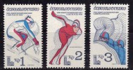 Tchécoslovaquie 1980 N°Y.T. ;  2368 à 2370** - Unused Stamps