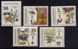 Tchécoslovaquie 1981 N°Y.T. ;  2453 à 2457** - Unused Stamps