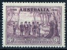 Australia 1937-1938 Governor Phillip At Sydney Cove 9d Purple MNH  SG 195 - Mint Stamps