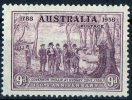 Australia 1937-1938 Governor Phillip At Sydney Cove 9d Purple MH  SG 195 - Nuovi