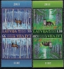 2011  Lettland  Latvija Mi. 804-5**MNH Kehrdurck  Tete Béche - 2011