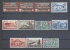 SWITZERLAND - 3 COMPLETE SETS, 11 VALUES - V5101 - Unused Stamps
