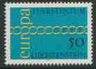 Liechtenstein 1971 Mi 545 YT 487 Sc 485 ** Europa Cept : Brotherhood And Cooperation Represented By Chain - 1971