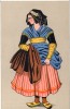 63 BASSE AUVERGNE - Femme De Latour (près Du Mont Doré) - 1856 - Autres & Non Classés