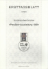 # 1981 Berlino - ETB N. 8 (ERSTTAGSBLATT) - 1. Tag - FDC (Ersttagblätter)