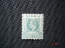 Gambia 1902 K.Edward VII  1/2d  SG 45   MH - Gambie (...-1964)