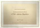 1987 Berlino - ETB N. 1 (ERSTTAGSBLATT) - 1e Jour – FDC (feuillets)