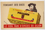 Buvard PHILBEE Fondant Des Ducs Pain D'épice De Dijon Ours - Grand Format - Pan Di Zenzero