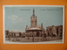 CP MERVILLE  LA MAIRIE GRAND PLACE ET SON KIOSQUE - Merville