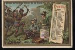 CROMOS LIEBIG....1888 ..CALENDRIER.... FEVRIER. SANG.‹  (•¿•)› - Liebig