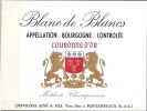 Etiquette De Vin - BLANC De BLANCS - Couronne D'Or - DESVIGNES - N° ET1-37 - Bourgogne