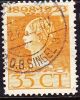 1923 Jubileumzegels 35 Cent Bruingeel Tanding 11 X 11½ NVPH 127 B - Usados
