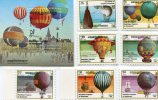 Kampuchea 1983.7v.+ M/s MNH**.Montgolfieres. Aérostat.Hot Air Balloon.Luchtballon.Montgolfiere. Transportation. Good! - Montgolfières