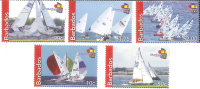 BARBADOS - 2010 - Voiliers, Sport Maritime Course De Voile - 5v NEUFS *** //  MNH - Barbades (1966-...)