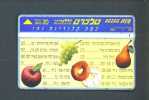 ISRAEL  -  Optical Phonecard As Scan - Israel