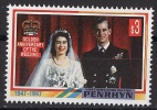 PENRHYN (Cook Islands)  - Golden Wedding, Noces D'or - 1v NEUF *** (MNH) - Penrhyn