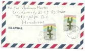 Cover Japan To Honduras 1991 - Storia Postale