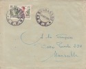 BANGASSOU - OUBANGUI - A.E.F - 1956 - Colonies - Lettre - Marcophilie - Otros & Sin Clasificación