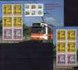 Exposition Bloc 1997 Hongkong 746, 773 ZD+ Block 51 ** 18€ Ausstellung Straßenbahn Der Stadt Stamp On Stamp Of HONG KONG - Blocs-feuillets