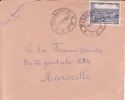 MOSSENDJO - CONGO - COLONIES - FIDES - MOYEN CONGO - HOPITAL DE BRAZZAVILLE - LETTRE - Storia Postale