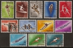 SAINT MARIN 1964  Scott A113 N° 582/593 Oblitérés, 18 Th Olympic Games, Tokyo - Used Stamps