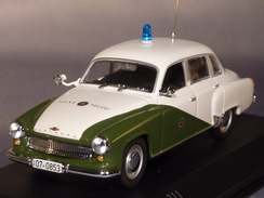 Minichamps 430015990, Wartburg A311 Volkspolizei 1958, 1:43 - Minichamps