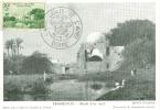 ALGERIE CARTE MAXI LES BORDS D'UN OUED PAR FROMENTIN 30/11/1957 - Impressionisme