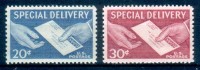 US USA 1954 SPECIAL DELIVERY  UNIF. E20-21   ** MNH - Expres & Aangetekend