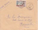 SAVALOU - DAHOMEY - 1957 - COLONIES FRANCAISES - LETTTRE - MARCOPHILIE - Cartas & Documentos