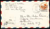 1944 USA. Millitary, Feldpost, Fieldpost. Postal Service A.P.O. 921 Apr.28.1944. Sent From Australia To USA.  (Q10071) - Storia Postale