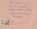 Nzérékoré Guinée Forestière Guinéa Afrique Colonie Française Lettre Par Avion Pour Marseille Marcophilie - Cartas & Documentos