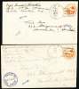 USA - 2 Pieces.  Millitary, Feldpost, Fieldpost. U.S. NAVY Jun.13.1945.,    U.S. NAVY Jun.25.1945. (Q10031) - Storia Postale