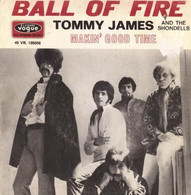 SP 45 RPM (7")  Tommy James And The Shondells  "  Ball Of Fire  " - Other - English Music