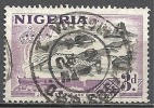 1 W Valeur Oblitérée, Used - NIGERIA - Pont Sur Le Niger - YT Nr 80 * 1953 - N° 5-6 - Nigeria (...-1960)