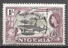 1 W Valeur Oblitérée, Used - NIGERIA - Bois - YT Nr 83 * 1953 - N° 5-5 - Nigeria (...-1960)