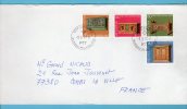 SUISSE   Pro Patria 1987 Sur Lettre  Y. Et T.  N° 1276 à 1279 - Storia Postale