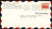 USA. Millitary, Feldpost, Fieldpost. U.S.Army Postal Service 407, Jul.12.1951. Sent From Germany To USA. (Q10058) - Lettres & Documents