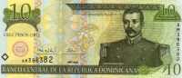 10 - Diez Pesos Oro - - República Dominicana