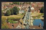 RB 800 - Postcards Severn Bridge & Houses Low Town Bridgnorth Shropshire - Good Traffic View - Shropshire