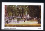 RB 800 - 2 Postcards - Cheltenham Gloucestershire - The Promenade & Interior Of Town Hall - Cheltenham