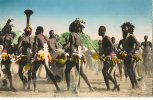 CPA-1950-AFRIQUE-TCHAD-RE           GION  DE DABA-DANSES APRES LA RECOLTE DU COTON-TBE - Tsjaad