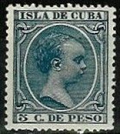 CUBA..1896/97..Michel # 101...MLH. - Ungebraucht