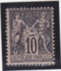 FRANCE   YT 103  OBLITERE / USED  TB - 1898-1900 Sage (Tipo III)