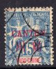 Canton N° 7 O  : Surcharge Carmin : 15 C. Bleu Oblitération Moyenne Sinon  TB - Sonstige & Ohne Zuordnung