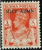 BURMA..1945..Michel # 36...MLH. - Birmanie (...-1947)