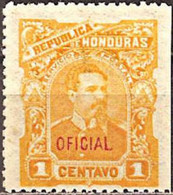 HONDURAS..1891..Michel # 12...MLH...Dienstmarken. - Honduras