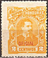 HONDURAS..1891..Michel # 13...MLH...Dienstmarken. - Honduras